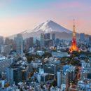 Gareth Rubin tries Japan Airlines' new clothes rental scheme. He pays a 'very reasonable' £34 to hire a holiday wardrobe for his 10-day trip to Japan, which begins in Tokyo (pictured)