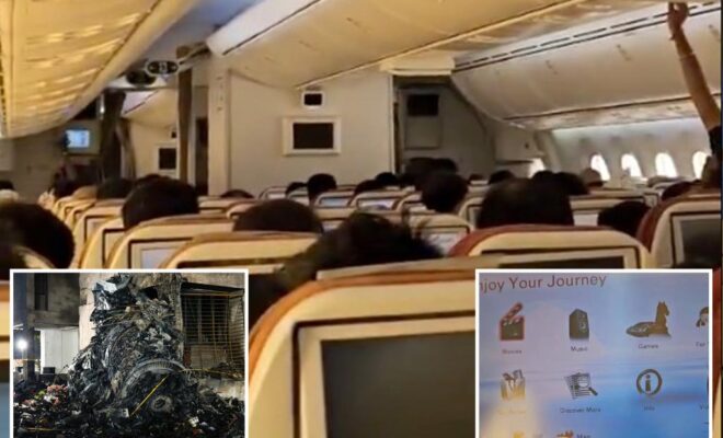 Shocking video reportedly shows power failures inside Air India plane hours before it crashed