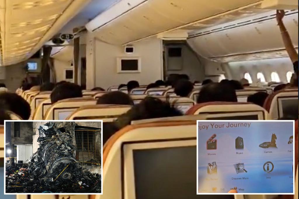 Shocking video reportedly shows power failures inside Air India plane hours before it crashed