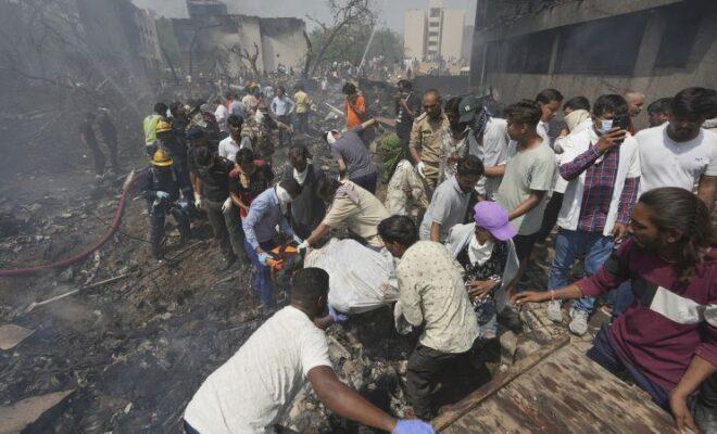 Live updates: Plane crashes in western Indian city of Ahmedabad