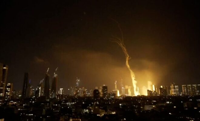 Iran launches ‘hundreds’ of missiles at Israel following attack