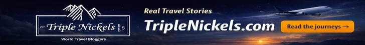 Triplenickels Travel Stories Banner